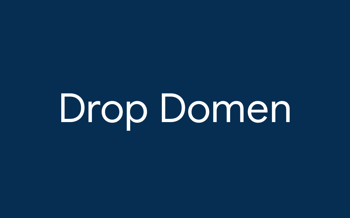 Drop domen