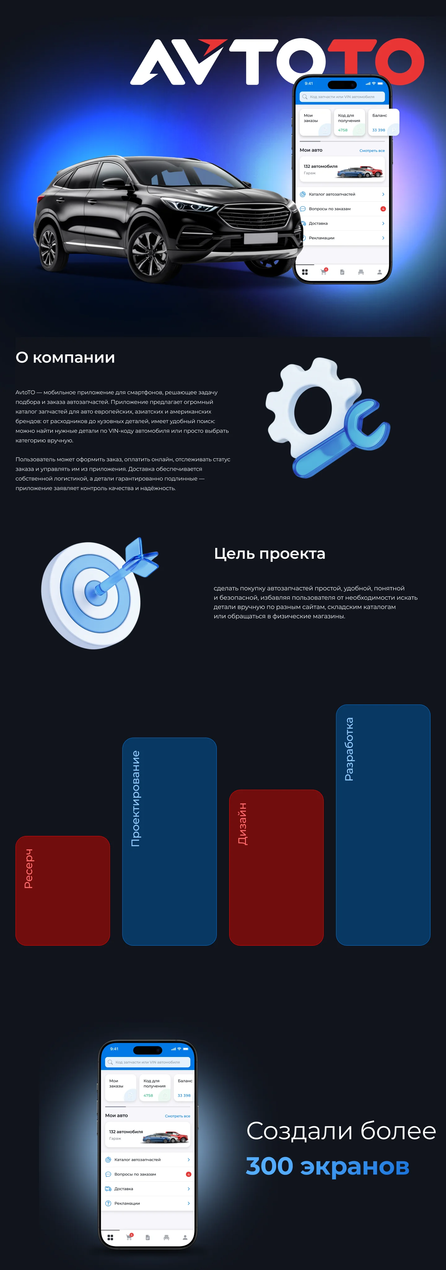Презентация проекта — Мобильное приложение AVTOTO